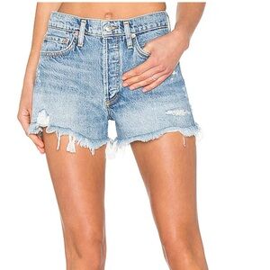 AGOLDE Parker Vintage Cut Off Short in Swapmeet Size 26